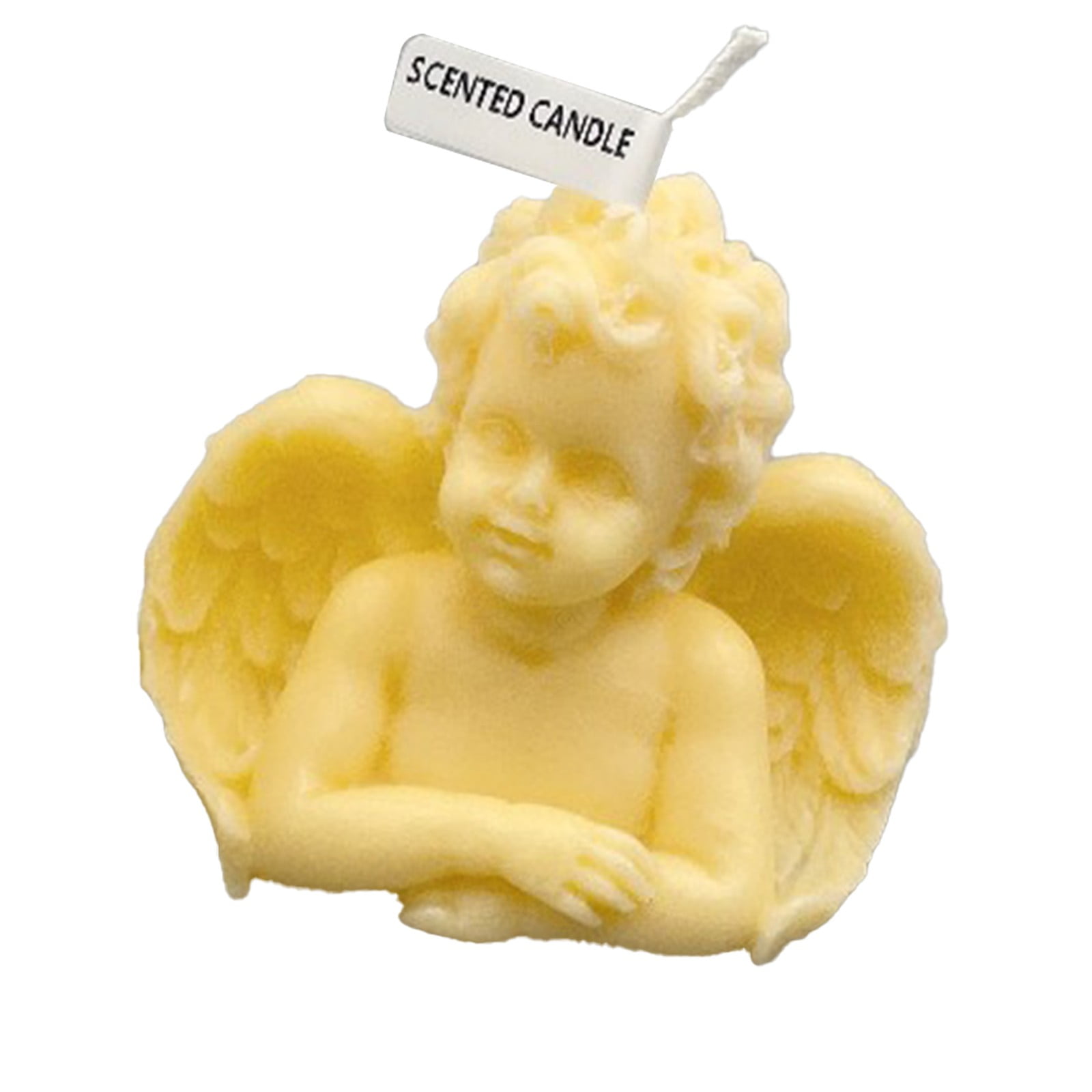 Large Candle Ceramic Candlestick Holder Angel Fragrance Candle Angel