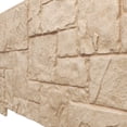 thumbnail image 6 of Ekena Millwork 49"W x 24 1/2"H x 1 1/4"D Castle Rock Stacked Stone, EverStone Faux Stone Siding Panel, Ocean Floor, 6 of 9