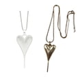 thumbnail image 2 of Sonducket Collares de corazón Colgante de moda Anti-decoloración Mujeres Gargantilla Suéter estético Cadenas Ropa de fiesta Regalos Accesorios Accesorios de disfraces Plata Sonducket AP014627-01, 2 of 6