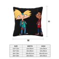 thumbnail image 4 of Funda de cojín decorativa universal suave con diseño de Hey Arnold para las cuatro estaciones, para sala de estar, sofá, cama, 4 of 8
