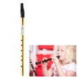 thumbnail image 1 of 6 Holes Irish Tin Whistle Clear Sound Wind Musical Accurate Tuning Whistle Flute for Beginners, 1 of 7
