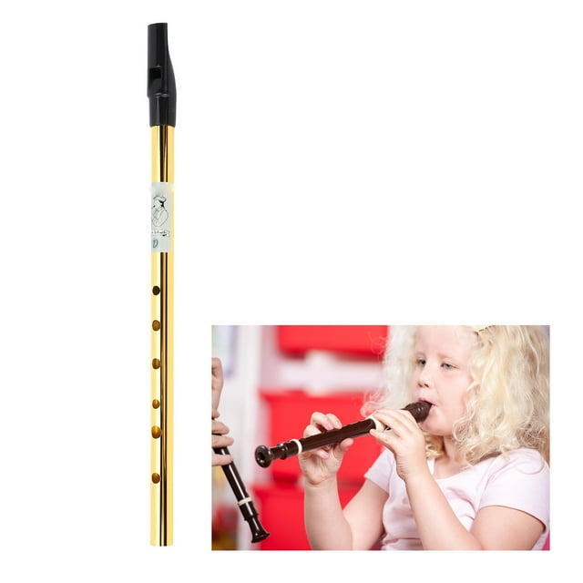 6 Holes Irish Tin Whistle Clear Sound Wind Musical Accurate Tuning Whistle Flute for Beginners