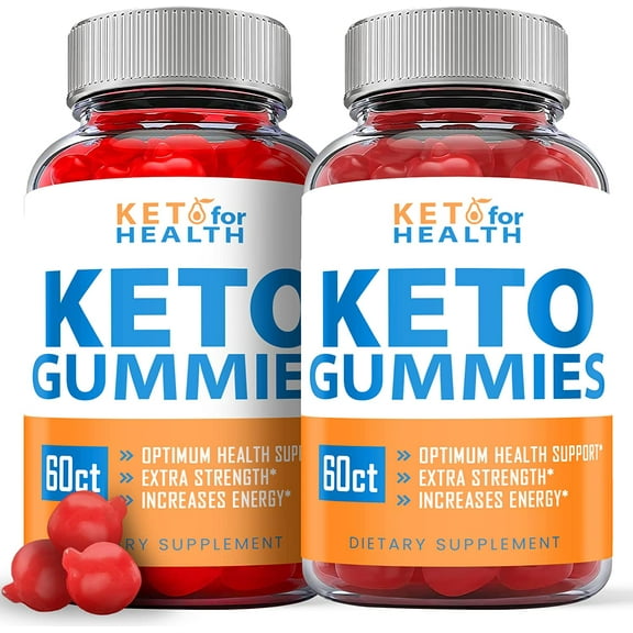 (2 Pack) Keto for Health Keto ACV Gummies - Supplement for Weight Loss - Energy & Focus Boosting Dietary Supplements for Weight Management & Metabolism - Fat Burn - 120 Gummies