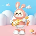thumbnail image 2 of QTOCIO Éclairage pour Enfants Musique Réunion Chant et Danse Jouets Guitariste Mignon Robot Sonore, 2 of 9