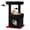 Black, variant on Pefilos 27" Cat Tree Tower for Indoor Cats with Scratching Posts, Climbing Cute Cat Condo, Cat Tree House, Beige