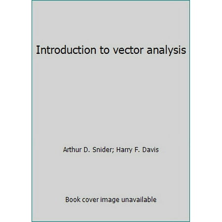 Introduction to vector analysis, Used [Hardcover]