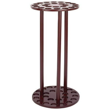 Classic Safari 24 Hole Laminated Wood Walking Stick Cane Rack