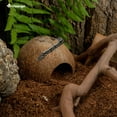 thumbnail image 3 of Natural Coconut Reptile Hideouts, Guinea Pig Hideout, Lizard, Spider and Aquarium Fish Hide Cave (Natural Surface), 3 of 6