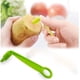 thumbnail image 5 of Rebanador en espiral verde, cortador portátil de zanahoria, patata y pepino, utensilios de cocina Manual, herramienta de guarnición de plástico para fruta, 5 of 5