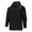 Black, variant on Uikmnh Men Casual Hooded Long Sleeve Zipper Pocket Thin Lightweight Jacket Outdoor Windbreaker Coat