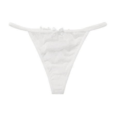 Sngxgn Women s Seamless Underwear Lace Panties invisible Underpants Panty for Womens(White XL)