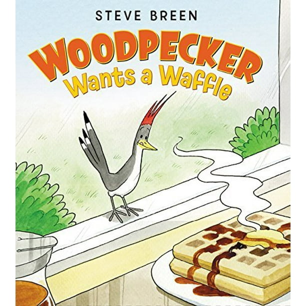 Woodpecker Veut une Gaufre