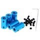 thumbnail image 2 of 5x Piezas de repuesto para modelos RC, conector de acoplamiento del eje del motor con tornillo, 2 of 9