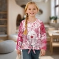 thumbnail image 3 of Garronmavis Cat Girls Long Sleeve T-Shirts 9-10 Warm Cherry Blossom Long Sleeve Crewneck T-Shirts Tee Tops for Girls Comfortable Casual Crewneck Loose Fit Tee Tops for Daily Life, 3 of 7