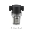 thumbnail image 3 of 40 80Mesh Inline Mesh Strainer Water Pump Filter Screen Garden Irrigation 1/2Inch 80 Mesh, 3 of 9