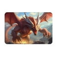 thumbnail image 2 of Goofa 16"x24" Inches Ferocious Dragon Fury Doormats for Outdoor Entrance - Non-Slip Welcome Mat, Heavy Duty Door Mats Outdoor, Spring Doormat, 2 of 9
