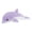 Purple, variant on Apricot Lamb Taro Purple Dolphin Plush Toy for Kids 12 Inches
