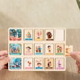 thumbnail image 6 of Wooden Puzzle Board for Toddlers Early Education Matching Game Fruits Animals Professions Montessori Learning Toy Fine Motor Skills Activity(C), 6 of 6