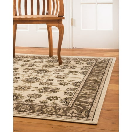 Natural Area Rugs Chastain Brown Area Rug Walmart Com