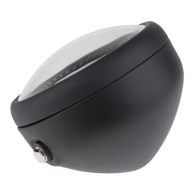 delanteros universales para motocicleta de aluminio para motocicleta - Diámetro: 160 mm kusrkot Faros redondos de 7 pulgadas LED
