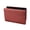 Claret, variant on Leather Automotive Trash Bin with Leakproof Design, Easy Removable for Car Interior