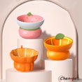 thumbnail image 2 of Elevated Cat Food Bowls - Fruit Shape, 2 of 10