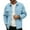 Sky Blue, variant on Mens Shirt Jacket Casual Button Up Shirts Long Sleeve Lightweight Shacket With Flap Pockets for Workwear and Outdoor Activities in Multiple Colors Available Now,Navy,XL