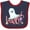 Navy and Red, variant on Inktastic Cute Ghost Octopus Trick or Treating with Bat Boys or Girls Baby Bib