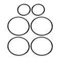 thumbnail image 3 of 6 piezas de cubierta de anillo para altavoz de puerta de fibra de carbono, compatible con Mercedes-Benz Clase C W205 2016-2019, 3 of 11