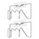 thumbnail image 1 of 2 prácticos soportes para tapas de ollas de cocina, organizadores de tapas para el hogar, accesorios para el hogar, 1 of 7