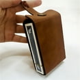 thumbnail image 5 of BESTSKY Portable Foldable Cribbage Board Game Set - Leather Case with Storage Area - Includes 61 Playing Cards & Instructions - Ideal Travel Cribbage Board for Enthusiasts, 5 of 7