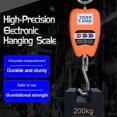 thumbnail image 4 of Professional Office 200kg Precise Digital Scale Portable Hook Attachment For Heavy Objects Commercial Home Applications, 4 of 5