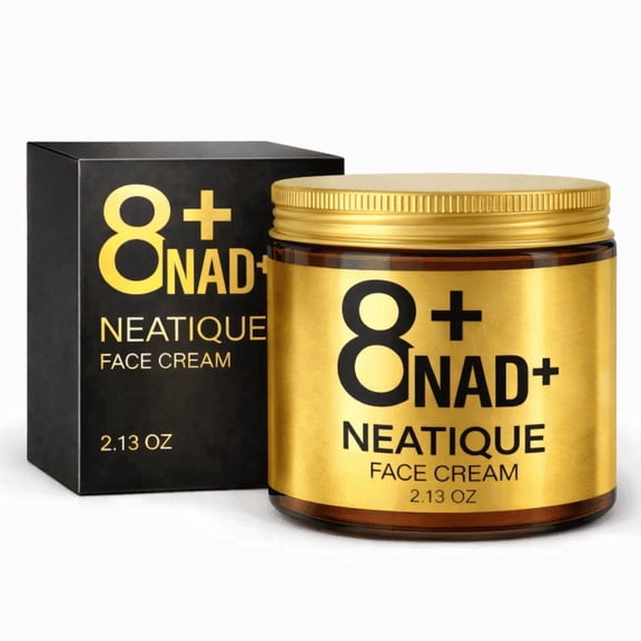 8 NAD Face Cream, Daily Hydrating Face Moisturizer with Niacinamide, Lightweight Soft Capsule Cream for Face and Neck, Smooth Non-Greasy Feel, 2.13 oz