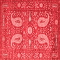 thumbnail image 1 of Ahgly Company Indoor Square Persian Red Traditional Area Rugs, 5' Square, 1 of 4