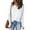#0075-White, variant on Ailaofu Long Sleeve Shirts for Women Tunic Tops Thumb Hole Oversized T Shirts Fall Outfits