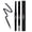 Black, variant on Browzy Dual-Ended Eyebrow Pencil with Spoolie, Waterproof Brow Definer with Vitamin E, Brown