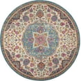 thumbnail image 2 of Nourison Passion Persian Ivory/Multi 8' x ROUND Area Rug, (8 Round), 2 of 8