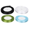 thumbnail image 4 of Gift Wrap Ribbon Fabric, Satin Ribbon Waterproof Reusable Cuttable Design Bright Color  for Wedding Bouquets for Gift Wrap, 4 of 7