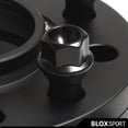 thumbnail image 2 of Pour Alfa Romeo pour Stelvio Lusso 2018+ Entretoise de Roue 2x15mm 5x110 + 10 Pcs Boulon M14x1.5, 2 of 4