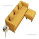 thumbnail image 3 of Simple Modern Living Room Sofas Single Sofa Chair Living Room Furniture Small Sofa Family Bedroom Cloth Lounge Lazy Sofa Home My Lux Decor Round, 3 of 12