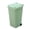 A003- Green, variant on Mini Trash Can, Light Blue Lidded Plastic Waste Bin, Rolling Small Rectangular Garbage Container, Compact Portable Trash Holder with Wheels, Features A Tight-Sealing Lid to