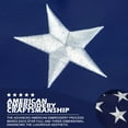 thumbnail image 6 of 2.5x4 ft Pole Sleeve American Flag - 210D Polyester, Embroidered Stars, Sewn Stripes, Indoor/Outdoor Use (Pole Not Included), 6 of 7