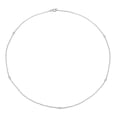 thumbnail image 1 of Majesty Diamonds MDR210028 Collier avec Lunette Ronde 0.14 CTW en Or Blanc 14K, 1 of 1