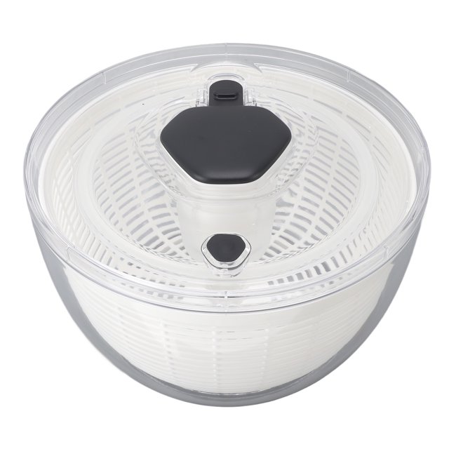 Girador De Ensalada, Giratorio Innovador Manual Transparente Para Lavadora De Frutas Para Lechuga