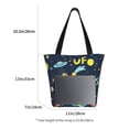 thumbnail image 3 of Sikiie Funny Spaceships Shoulder Bag Casual Hobo Crossbody Tote Bag for Women and Men Large Purse Messenger Bag Travel Work, 3 of 6