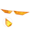thumbnail image 1 of Luz 2pcs lámpara de marcador lateral alojamiento de la lente naranja reemplazo de la lente de brillo de naranja para cívicos de decima generación fk lx ex turing, 1 of 7