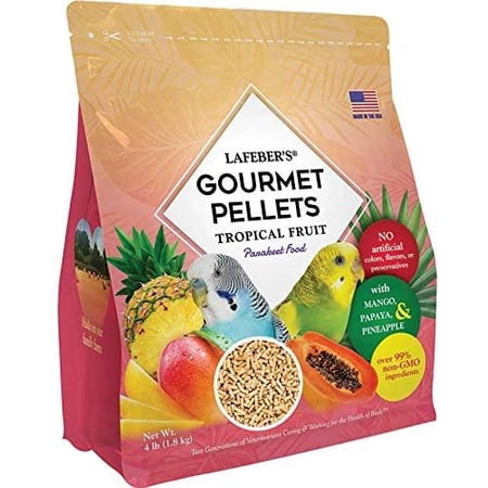 LAFEBER'S Premium Daily Diet or Gourmet Fruit Pellets Pet Bird Food, Made with Non-GMO and Human-Grade Ingredients, for Parakeets