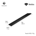thumbnail image 3 of LAMBRIN DECORATIVO PREMIUM 3.4 M²  10 PZAS ESTILO MADERA COLOR NEGRO, 3 of 7
