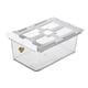 thumbnail image 2 of Caja de almacenamiento para calcetines, ropa interior y armario con divisores portátiles y cajón extraíble debajo del estante. pequeño, 2 of 7