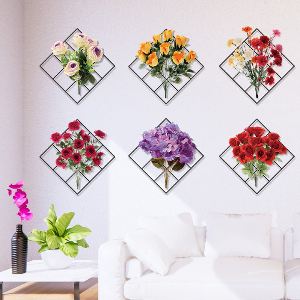 Flower Decal 3D Mirror Wall Sticker DIY Removable Art Mural Home Room Decor 